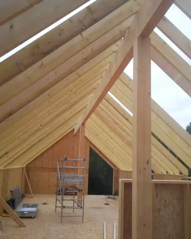 Réalisation de charpente et construction bois par Oniram Construction Bois, charpentier à Nivillac