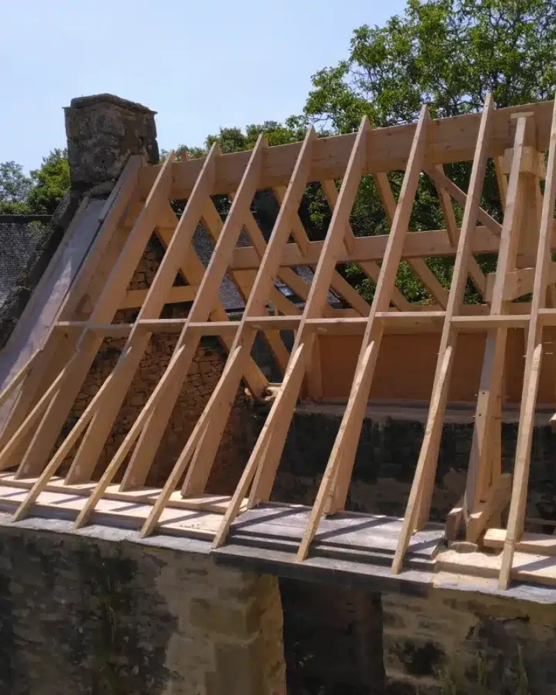 Réalisation de charpente et construction bois par Oniram Construction Bois, charpentier à Nivillac