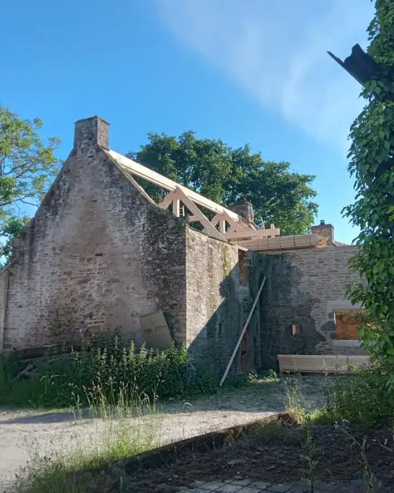 Réalisation de charpente et construction bois par Oniram Construction Bois, charpentier à Nivillac